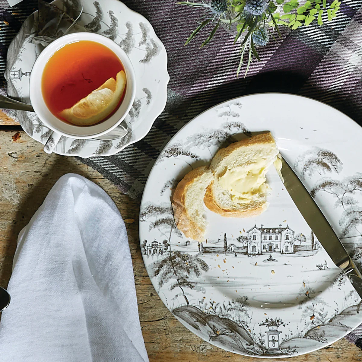 Country Estate Dinner Plate - Flint Grey