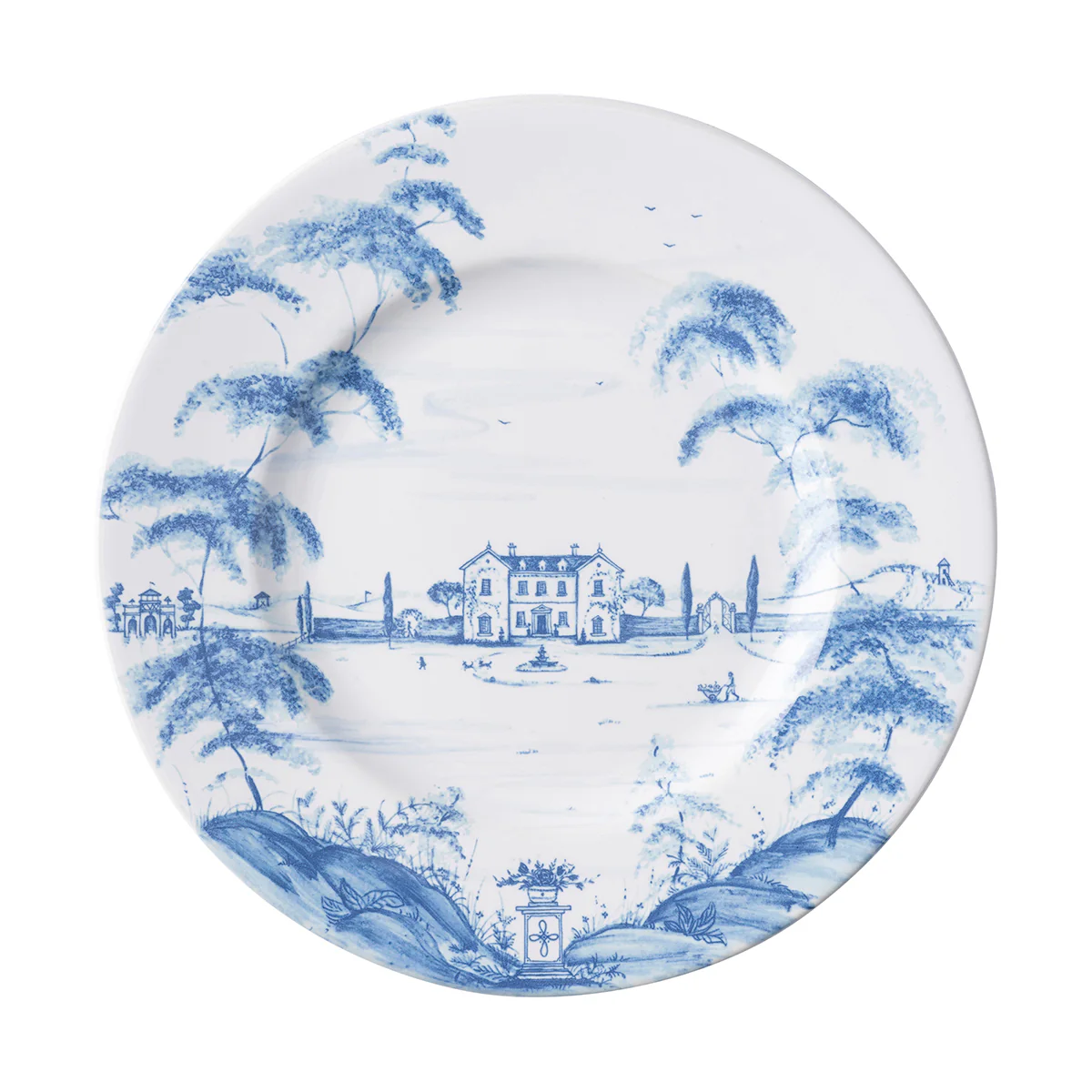 Country Estate Dinner Plate - Delft Blue