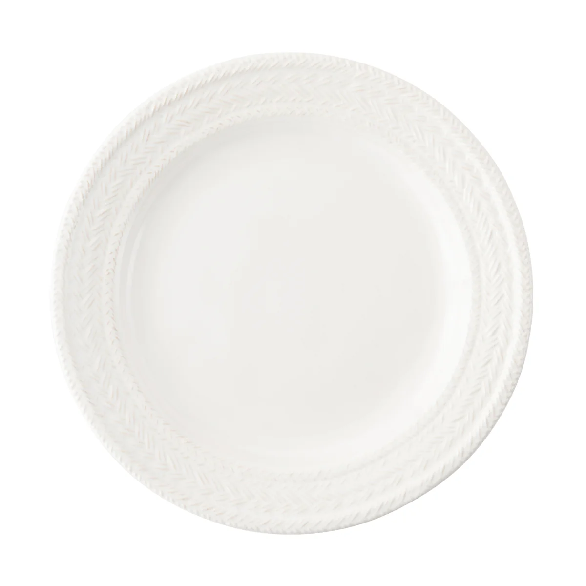 Le Panier Dinner Plate - Whitewash